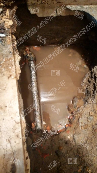 大鹏六月海酒店自来水管道漏水